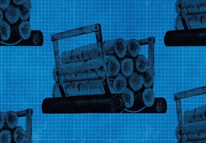 Build This Good-Looking Log Rack Just in Time for Winter