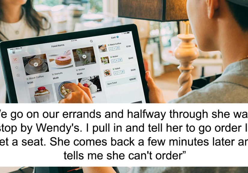 Dad Takes Hungry 15YO To Fast Food Place, Tells Her To Order Her Food, She Can’t Do It