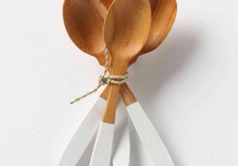 Dip-Dyed Picnic Flatware from Anthropologie