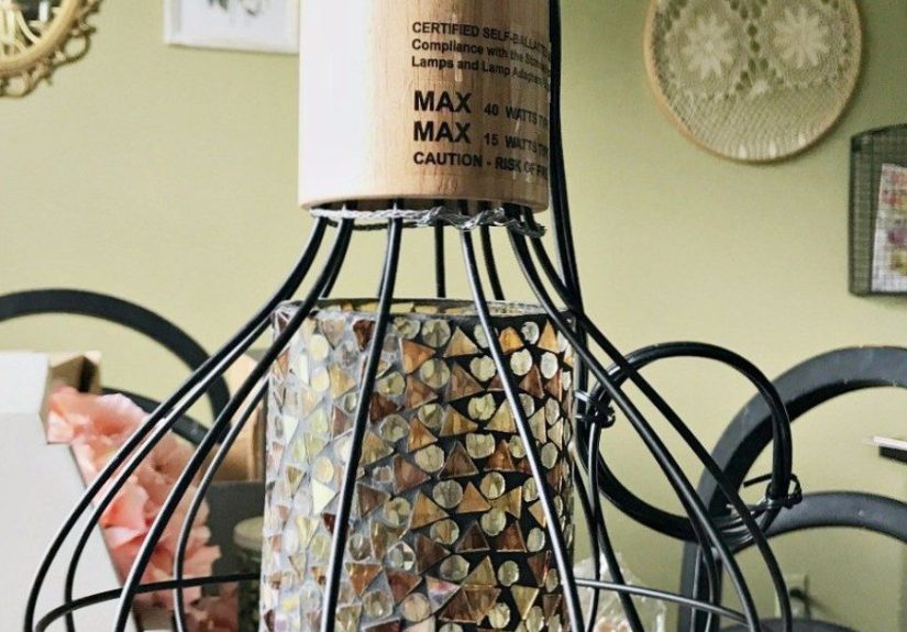 DIY Macrame Pendant Light
