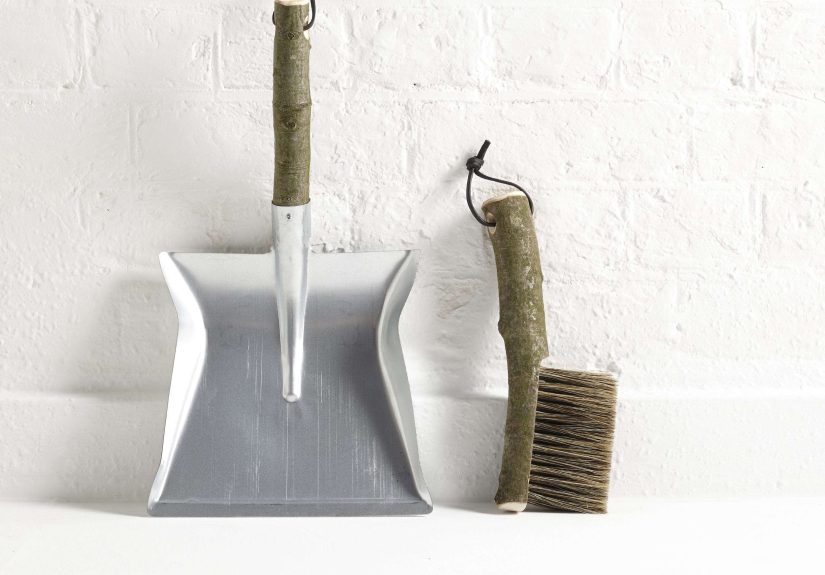 Geoffrey Fisher Design Dustpan and Brush