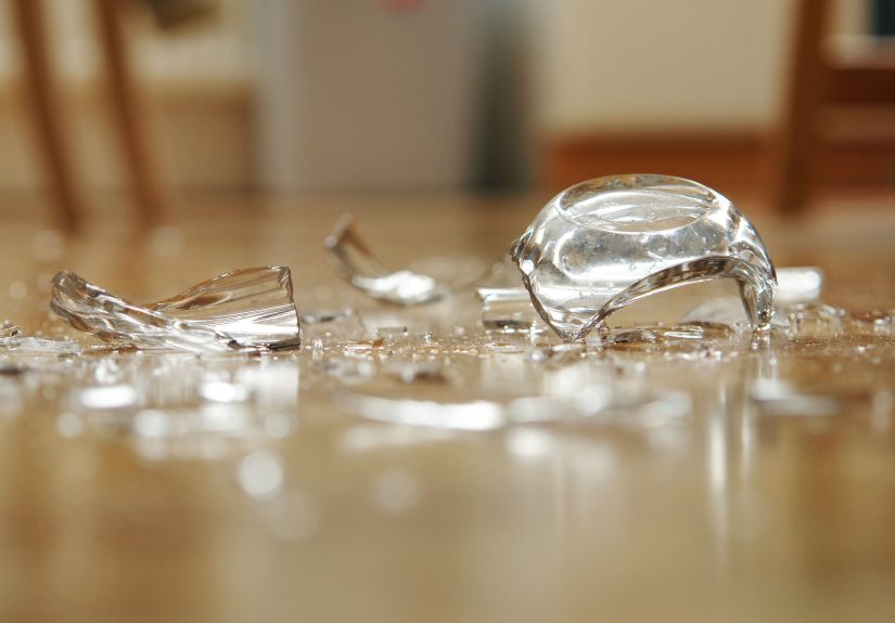 How to Clean Up and Dispose of Broken Glass