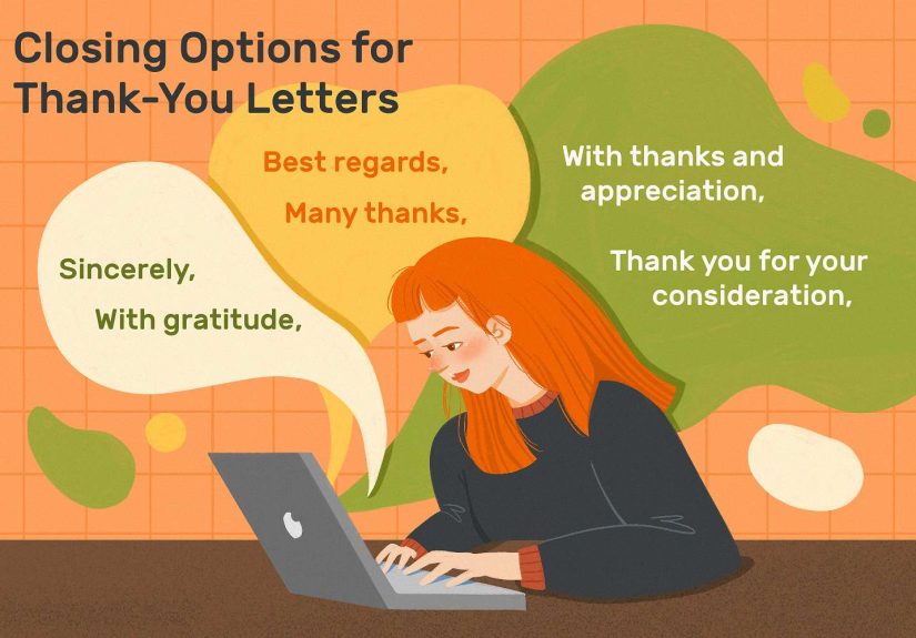 How to Close a Thank-You Letter