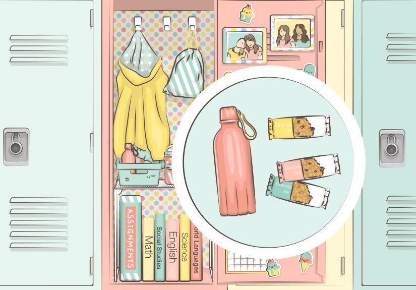 How to Organize Your Locker in Middle School (Girls): 13 Steps