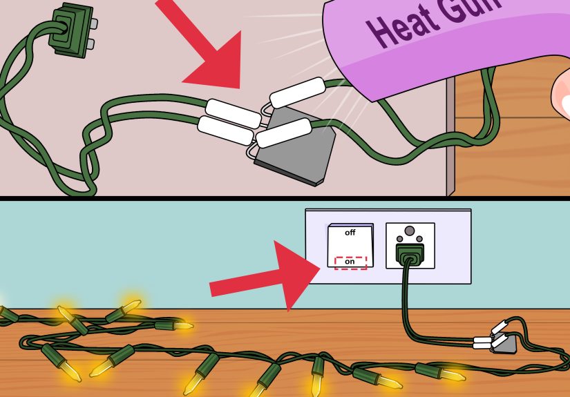How to Remove the "Twinkle" Feature from Christmas Lights