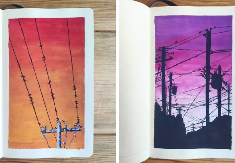 I Challenged Myself To Paint One Painting A Day For 100 Days With Gouache – A Medium I’ve Never Used Before (30 Pics)