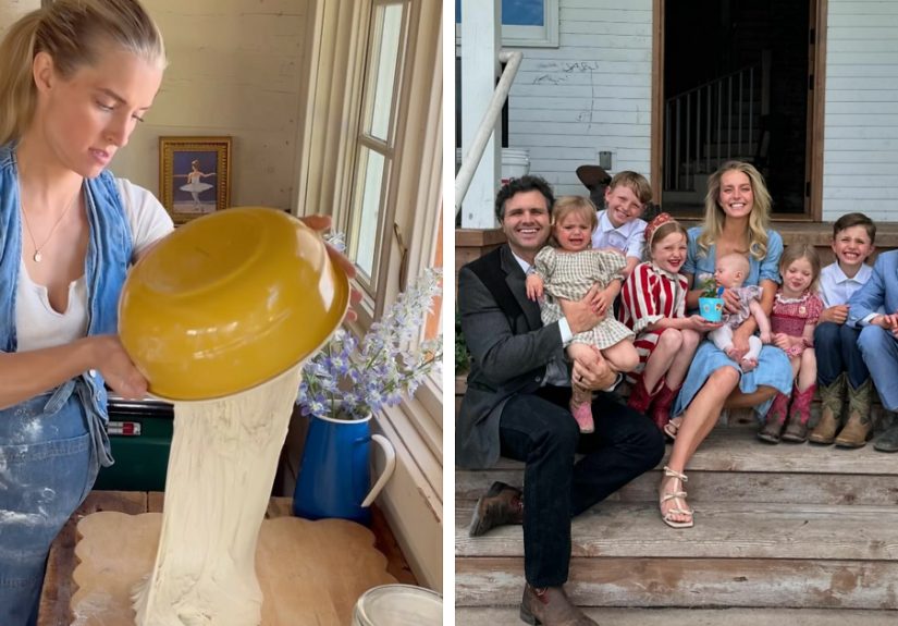 Mormon “Trad Wife” Says She Loves Life After Backlash Over Doing Farm Chores For “Pathetic Husband”
