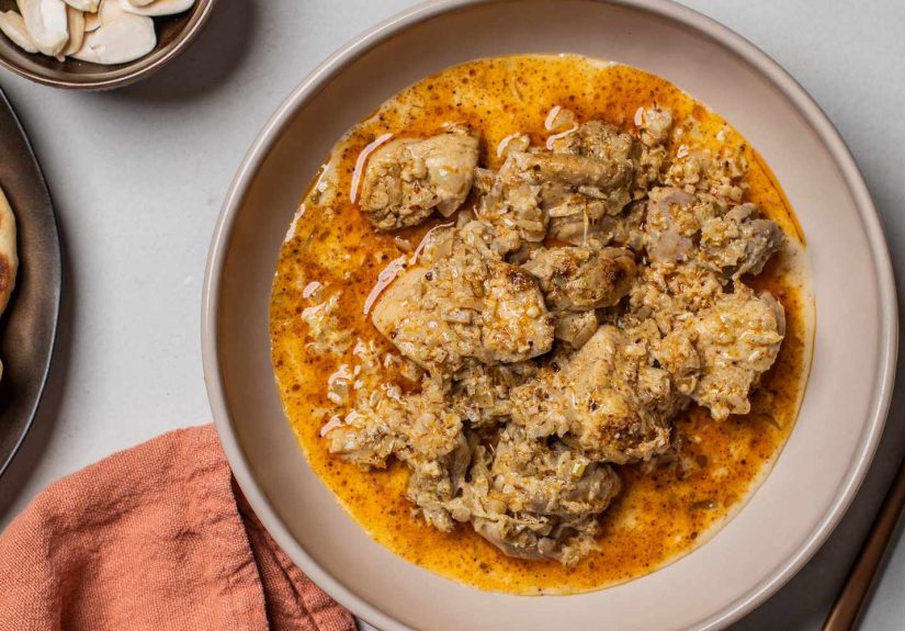 Mughlai Chicken With Gravy Recipe