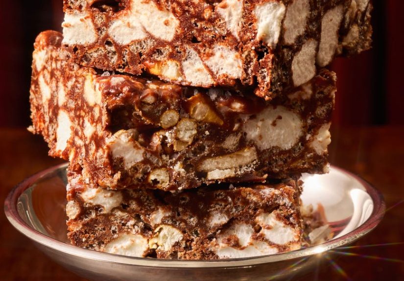 Nut-Free Rocky Road Bars Recipe