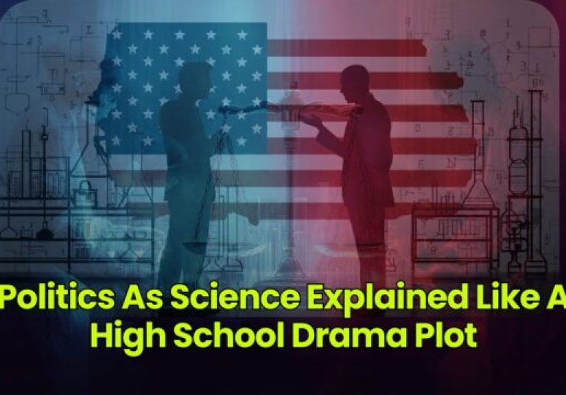 Politics As Science Explained Like A High School Drama Plot - Dumb Little Man