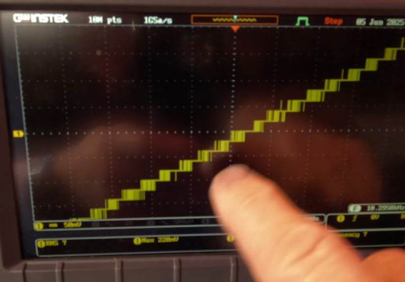 Two Bits, Four Bits, A Twelve-bit Oscilloscope