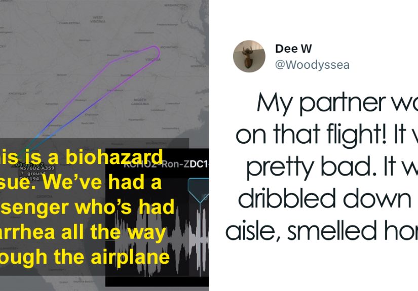 US Flight Is Forced To Ground After A Biohazard Level Of Diarrhea “Through The Plane”