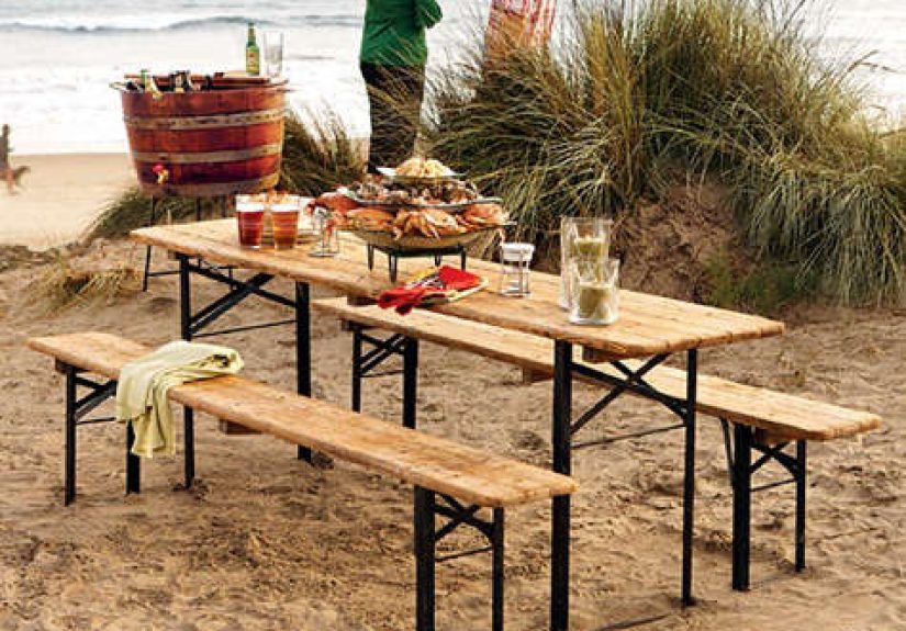 Vintage Biergarten Picnic Set